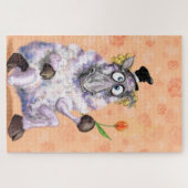 In Love Ram - Romantic - Add Jouw tekst / Name Legpuzzel (Horizontaal)