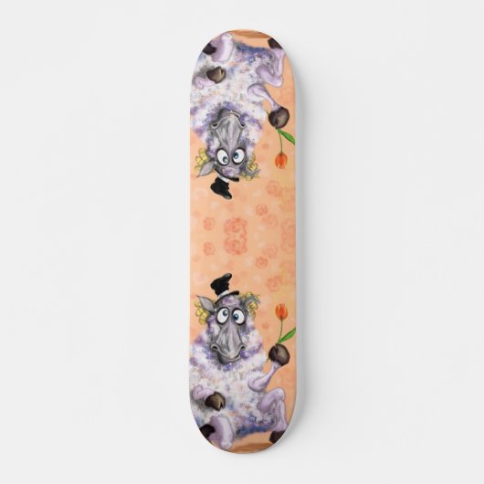 In Love Ram - Romantic - Add Jouw tekst / Name Persoonlijk Skateboard (Voorkant)