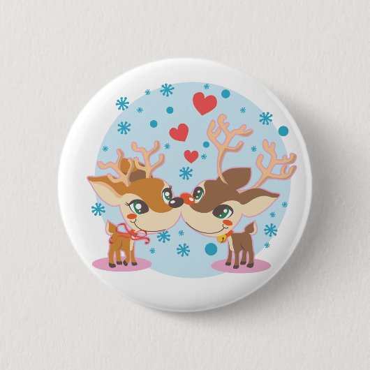 in Love Ronde Button 5,7 Cm (Voorkant)