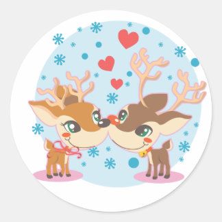 in Love Ronde Sticker