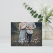 In Love Save the Date Briefkaart (Staand voorkant)