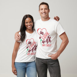 In Love With Myself - T-shirt tegen Valentijn