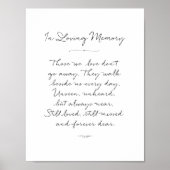 In lovende herinnering herdenking, begrafenis, Zwa Poster (Voorkant)