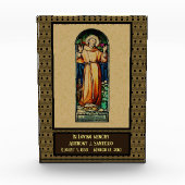 In Loving Herembrance St. Francis Assisi Keepslag Fotoblokken (Voorkant)