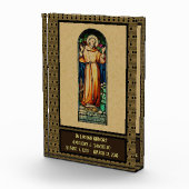 In Loving Herembrance St. Francis Assisi Keepslag Fotoblokken (Rechts)