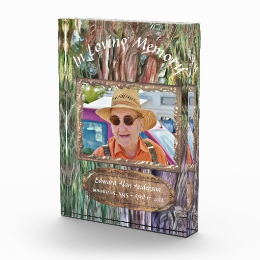 In Loving Memorial Tree of Tule OAX1 Fotoblokken (Rechts)