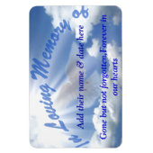 In Loving Memorie van..Premium Flexi Magnet Magneet (Verticaal)
