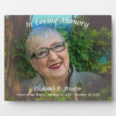 In Loving Memory 1017 Fotoplaat (Voorkant)