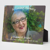 In Loving Memory 1017 Fotoplaat (Zijkant)