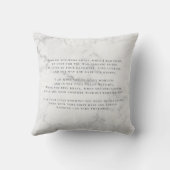 In Loving Memory | 6 Photo Collage Memorial Kussen (Achterkant)