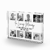 In Loving Memory Aangepaste 8 foto huwelijksmonume (Rechts)