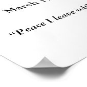 In Loving Memory Angel – Custom Name Memorial Poster (Hoek)