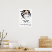In Loving Memory Angel – Custom Name Memorial Poster (Keuken)