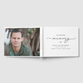 In Loving Memory begrafenis in zwart-wit Gastenboek (Volledig)