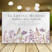In Loving Memory begrafenis van Wildflower Memoria Gastenboek