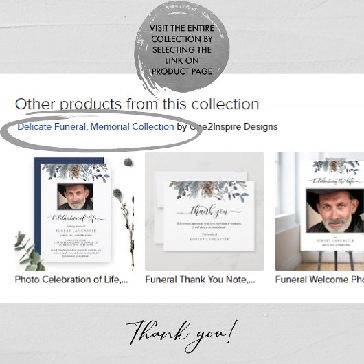 In Loving Memory Blush Floral, begrafenisfoto Gastenboek