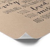 In loving memory bord - Degenen die we liefhebben Poster (Hoek)