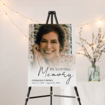 In Loving Memory Celebration of Life Photo Funeral
