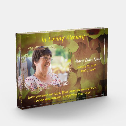 In Loving Memory Copa de Oro Fotoblokken (Links)