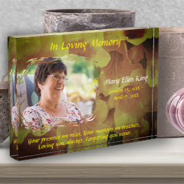 In Loving Memory Copa de Oro Fotoblokken