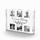 In Loving Memory Custom 6 foto huwelijksmonument (Rechts)