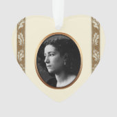 In Loving Memory Custom Photo Memorial Ornament 2 (voorkant)