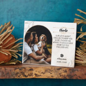 In Loving Memory Dog Photo Plaque – 8x10 With Ease Fotoplaat (Zijkant)