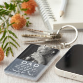 In Loving Memory Family Memorial Photo Keepomwille Sleutelhanger (Voorkant Rechts)