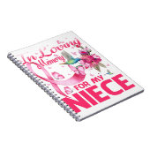 In Loving Memory For My Niece Notitieboek (Rechterzijde)