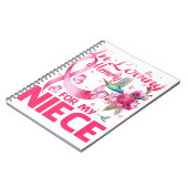 In Loving Memory For My Niece Notitieboek (Linkerzijde)