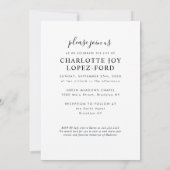 In Loving Memory Foto Begrafenisdienst Memorial Kaart (Achterkant)