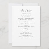 In Loving Memory Foto Orde van Service Memorial Kaart (Achterkant)