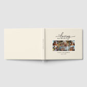 "In Loving Memory" Fotocollage Begrafenismonument Gastenboek (Volledig)