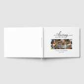 "In Loving Memory" Fotocollage Begrafenismonument Gastenboek (Volledig)