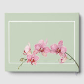 In Loving Memory Funeral Waterverf Hydrangea Gastenboek (Achterkant)