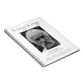 In Loving Memory Gastenboek Notitieboek (Rechterzijde)