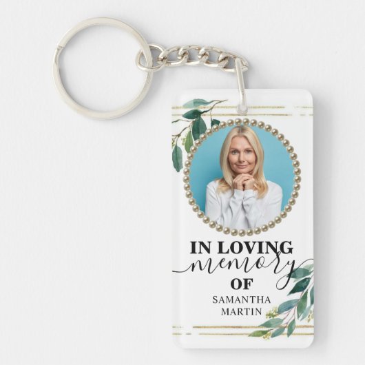 In Loving memory Gift Sleutelhanger (Voorkant)
