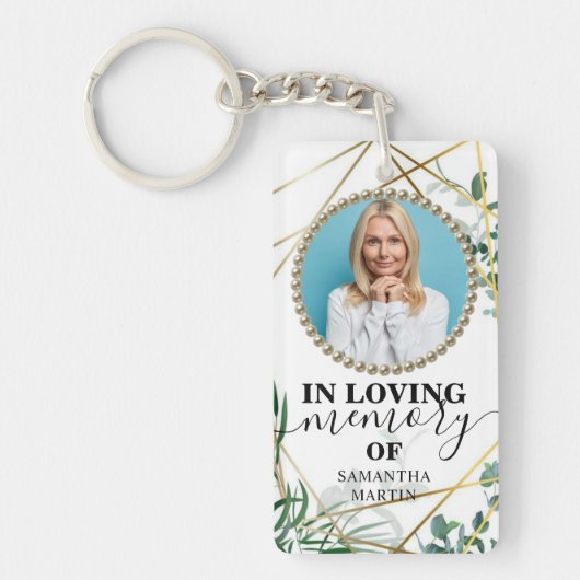 In Loving memory Gift Sleutelhanger (Voorkant)