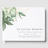 In Loving Memory Greenery Memorial Gastenboek (Voorkant)