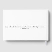 In Loving Memory Guest Book - Floral Gastenboek (Achterkant)