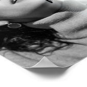 In Loving Memory Herdenkingsfoto Voor & Na Foto Poster (Hoek)