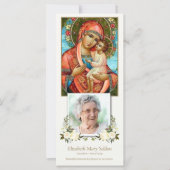 In Loving Memory Katholieke begrafenis Dank u kaar (Voorkant)