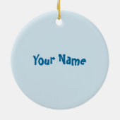 In Loving Memory Memorial aangepaste ornamenten (Achterkant)