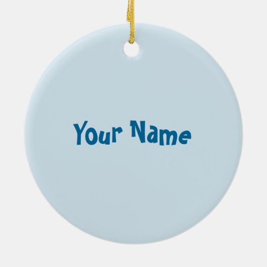 In Loving Memory Memorial aangepaste ornamenten (Achterkant)