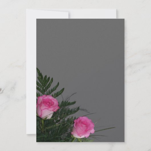 In Loving Memory Memorial aankondiging (Achterkant)