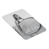 In Loving Memory Memorial Funeral Moderne foto Magneet (Rechterzijde)