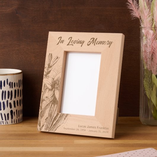 In Loving Memory Memorial Keepomwille Gegraveerde Lijstjes (Links)