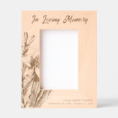 In Loving Memory Memorial Keepomwille Gegraveerde Lijstjes (Voorkant)