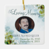 In Loving Memory Memorial Keepomwille Keramisch Ornament (Voorkant)