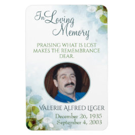 In Loving Memory Memorial Keepomwille Magneet
